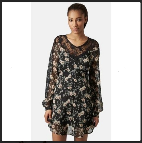 Topshop long sleeve dress - Picture 6 of 6